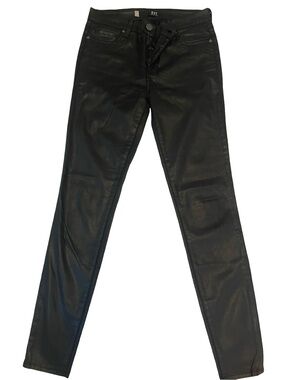 Kut from the Kloth Black Coated Skinny Jeans - Sleek Stretch